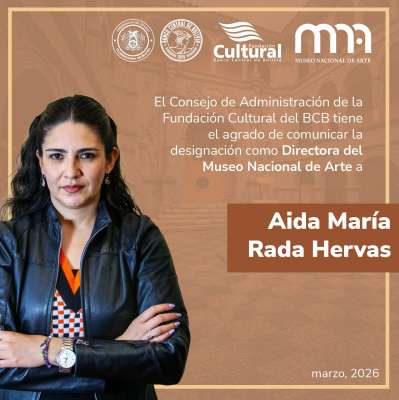 Aida María Rada, egresada del Máster Universitario en Conservación del Patrimonio Culltural, es designada directora del Museo Nacional de Arte de Bolivia